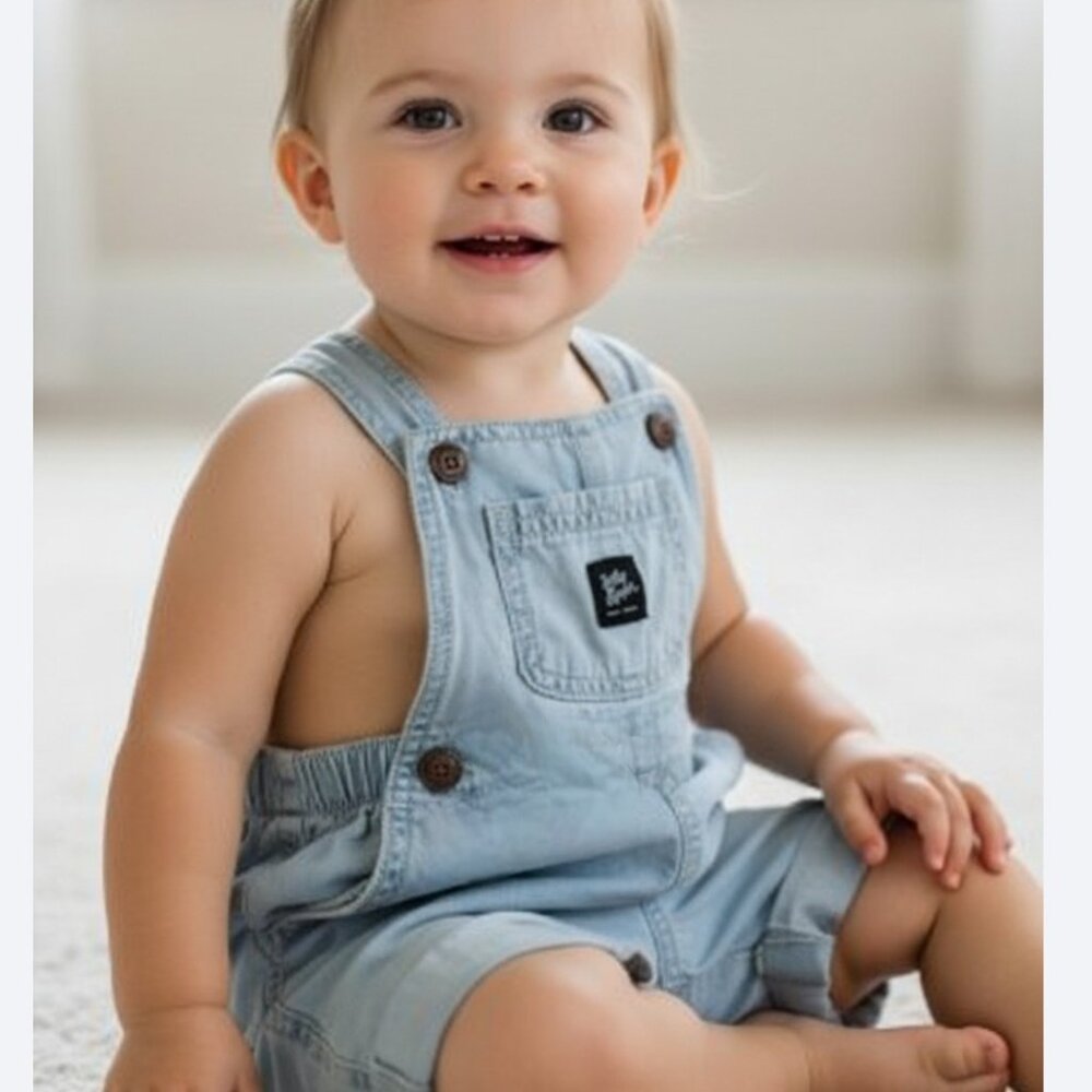 Baby B'gosh Lightweight Shortalls 24 Months
